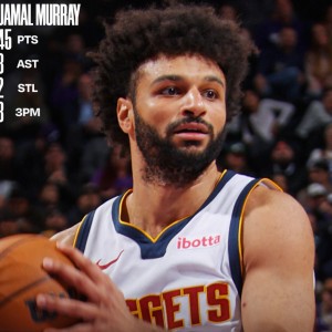 欧冠官网下载-穆雷狂轰45分连刷四纪录！近三战109分势头猛烈 阿帅：他扛起球队